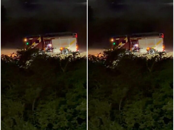 Mulher resgatada após queda da Ponte dos Macuxis em Boa Vista