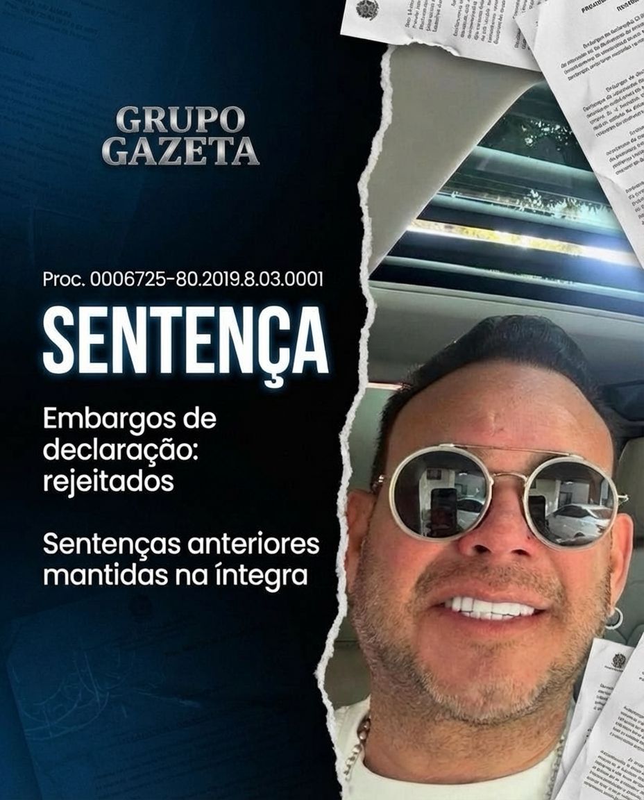 Justiça mantém sentenças e aponta Franck Góes como operador financeiro em lavagem de