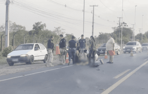 Tragédia na BR-174: Jovem de 21 anos perde a vida em colisão de moto