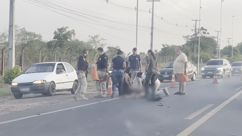 Tragédia na BR-174: Jovem de 21 anos perde a vida em colisão de moto