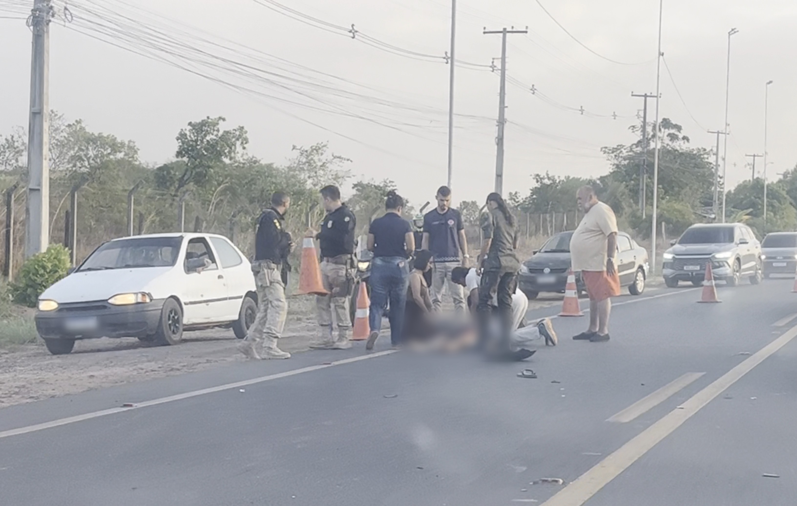 Tragédia na BR-174: Jovem de 21 anos perde a vida em colisão de moto