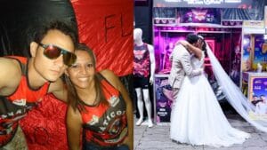 Do bloquinho ao altar: a história de amor de Tainara e Andrio