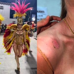 Jaquelline Grohalski enfrenta desafios como Musa da Grande Rio