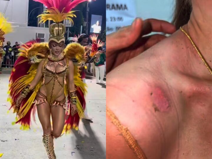 Jaquelline Grohalski enfrenta desafios como Musa da Grande Rio