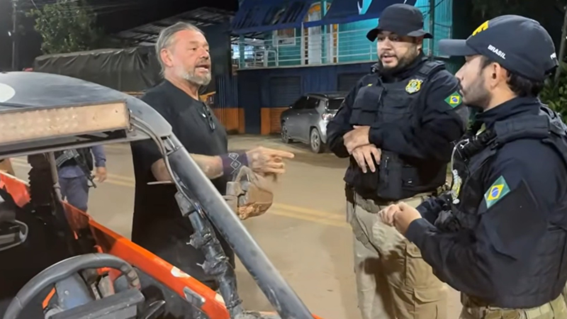 Richard Rasmussen tem UTV apreendido durante expedição na Transamazônica