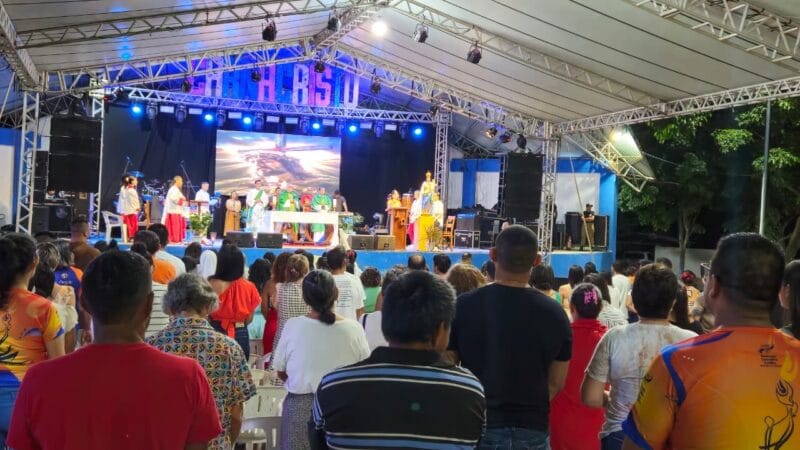 Carnacristo da RCC em Juruti: programação na Matriz de Nossa Sra da Saúde e