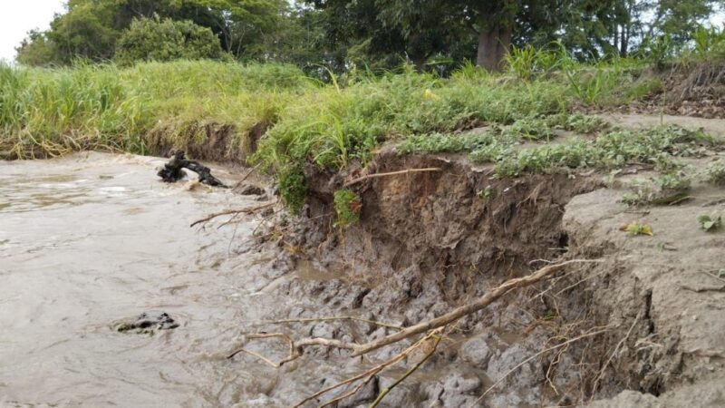Emergência no quilombo Arapemã devido a Terras caídas