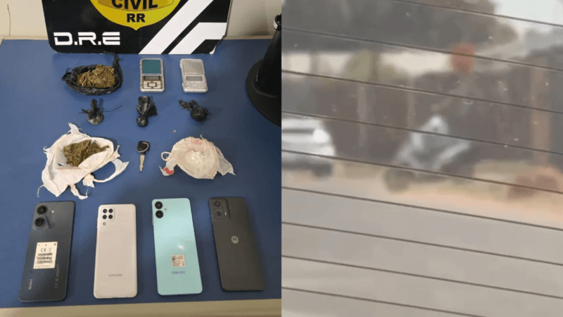 Polícia Civil Realiza Prisões em Operação de Combate ao Tráfico na Zona Oeste de Boa Vista