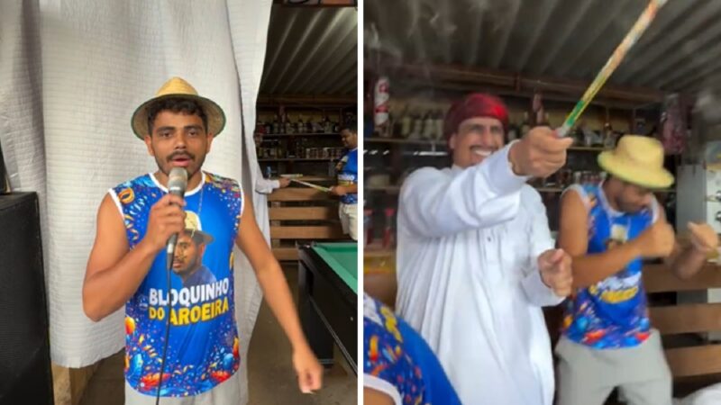 Inauguração do ‘Bar do Arueira’ com presença de Henrique, ‘Sheik’ e influenciadores