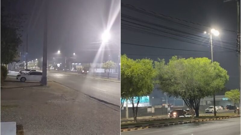 Fumaça se espalha por ruas de Boa Vista