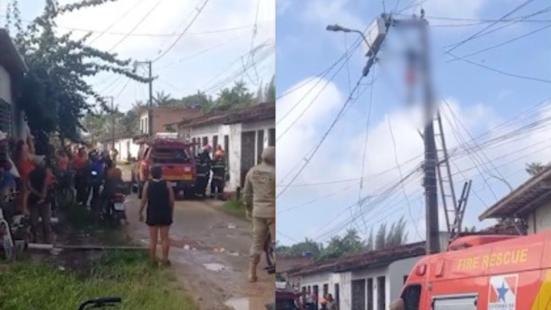 Tragédia em Ananindeua: Homem Morre Eletrocutado ao Subir em Poste