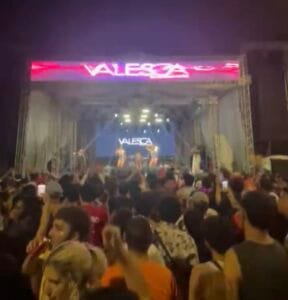 Pane interrompe show de Valesca Popozuda em Belém