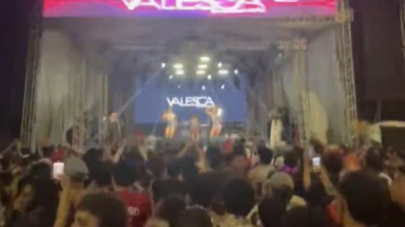 Pane interrompe show de Valesca Popozuda em Belém