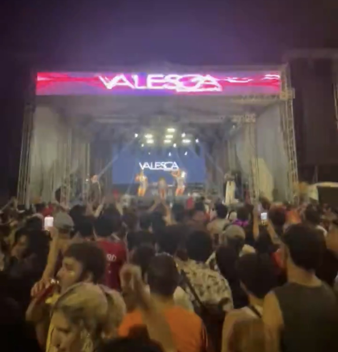 Pane interrompe show de Valesca Popozuda em Belém