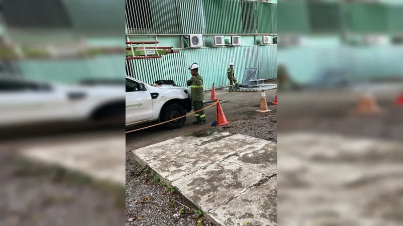 Incêndio em subestação compromete energia do ministério