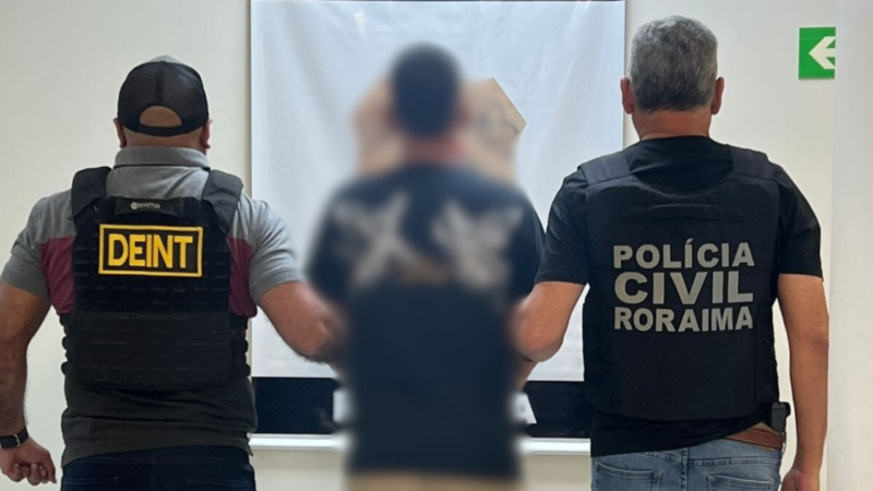 Homem preso por agredir ex-mulher em Boa Vista