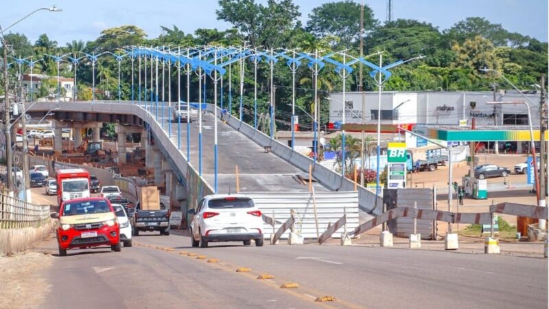 Interdições nas Obras do Viaduto Mamédio Bittar Mudam Trânsito em Rio Branco: Entenda as Alterações