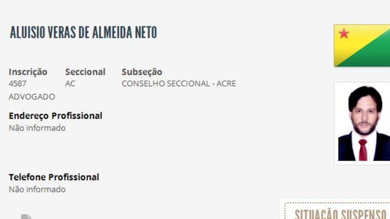 Advogado preso por suspeita de estupro tem registro da OAB suspenso