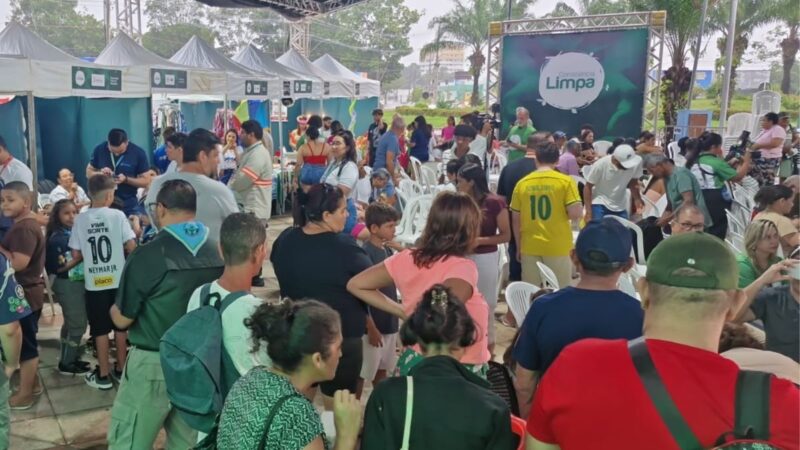 Projeto Consciência Limpa Leva Serviços e Ações ao Lago do Amor em Rio Branco