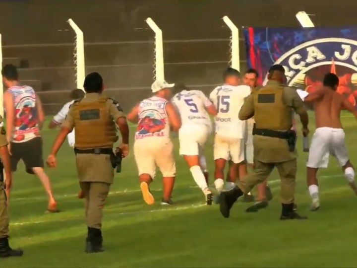 Partida do Campeonato Tocantinense termina em violência