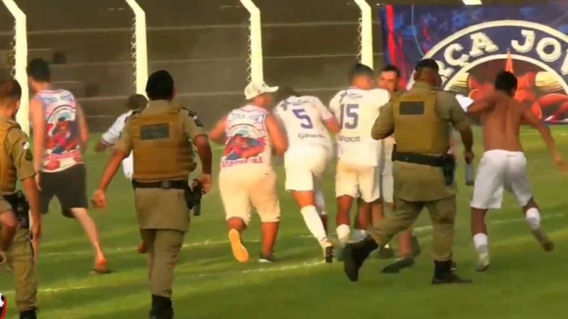 Partida do Campeonato Tocantinense termina em violência