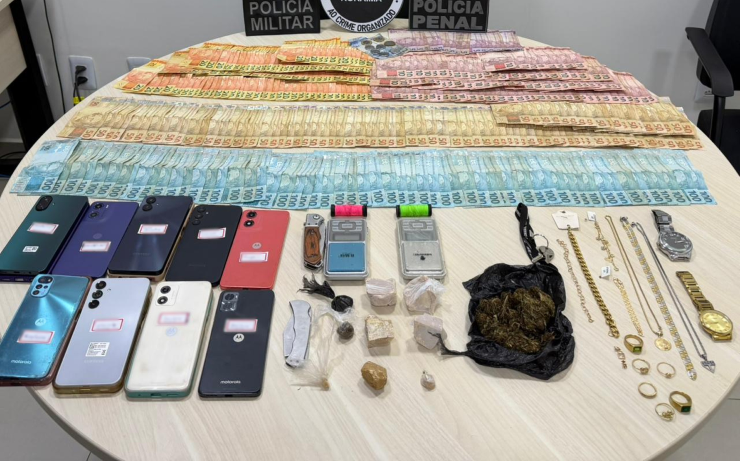 Polícia desarticula ponto de venda de drogas em Rorainópolis