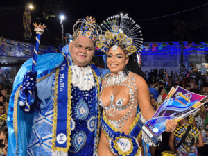 Rei Momo e Rainha do Carnaval 2026 em Rio Branco