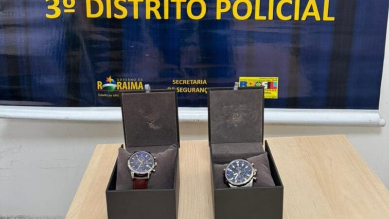 Babá furta relógios de luxo e vira alvo da polícia