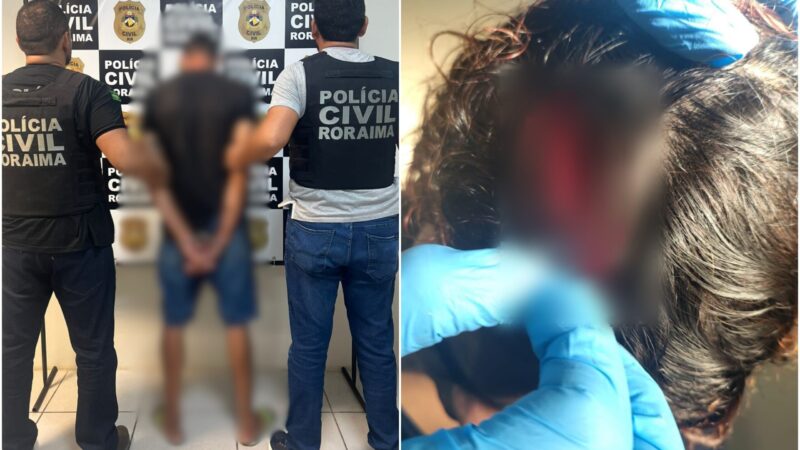 Pintor é Detido em Boa Vista por Tentativa de Feminicídio Após Cobrança de Dívida