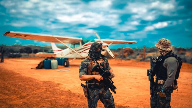 PF destrói avião em garimpo ilegal na Terra Indígena Yanomami