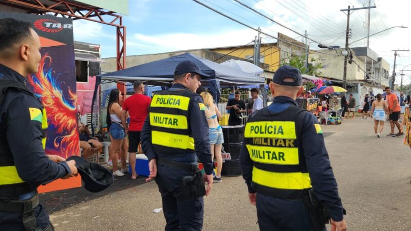 Polícia Militar conduz Mais de 10 pessoas nas primeiras noites de Carnaval no Acre