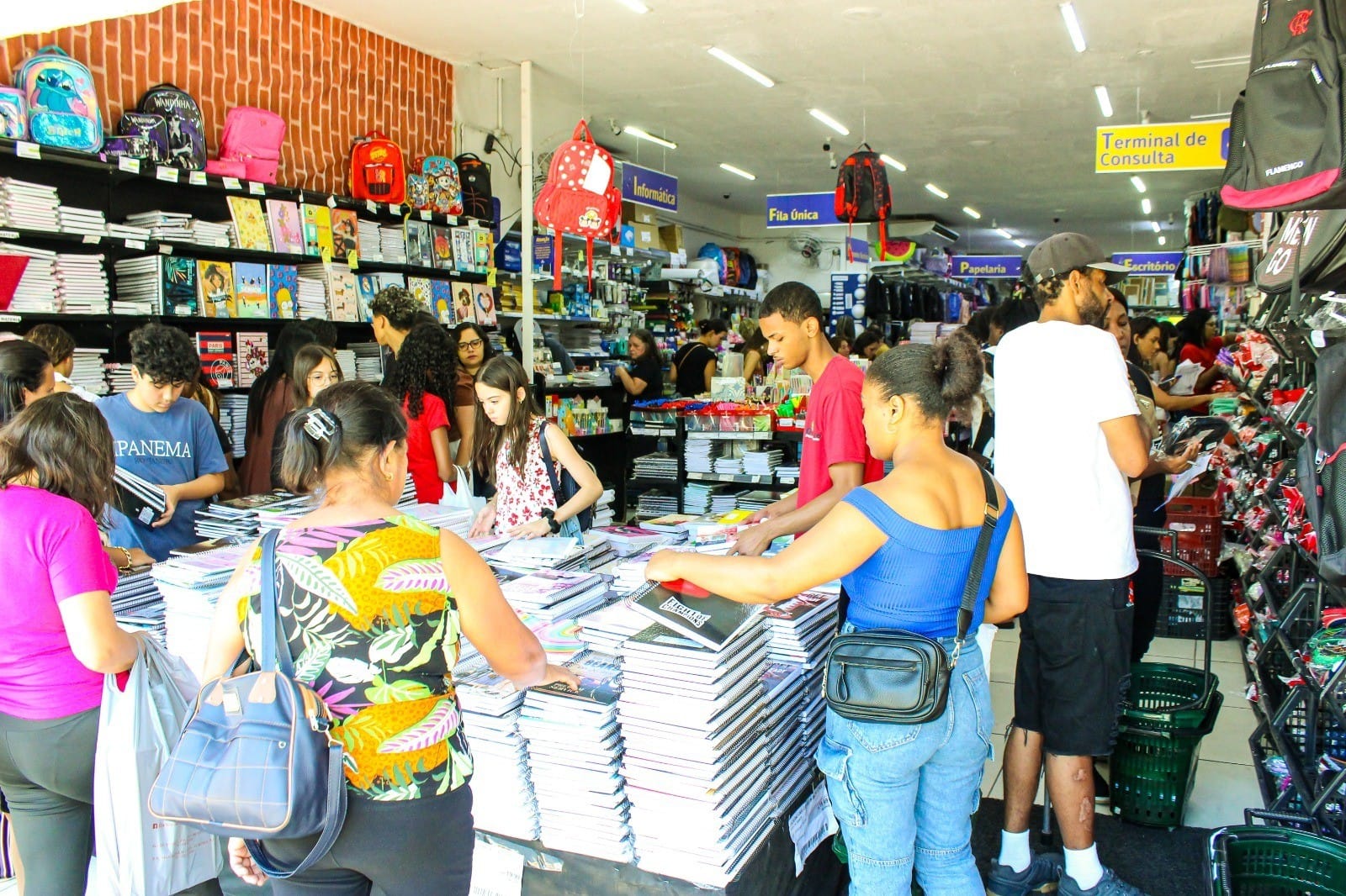 Variação de Preço do material escolar em Rio Branco