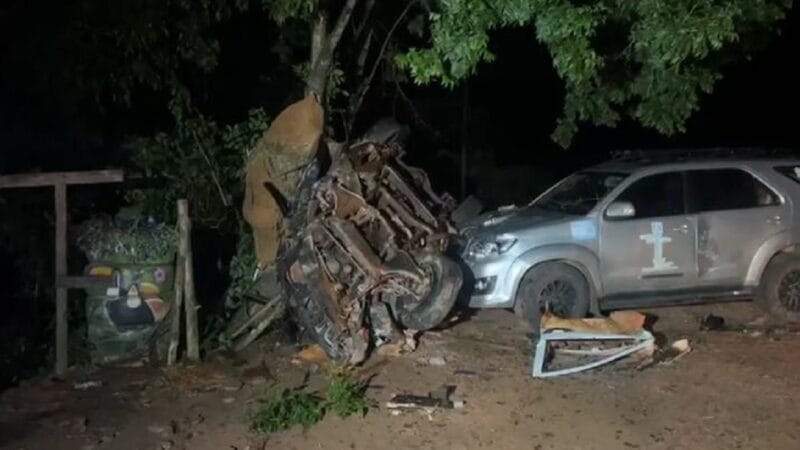 Acidente fatal na TO-030: Caminhonete carregada de melancias perde o controle e mata duas