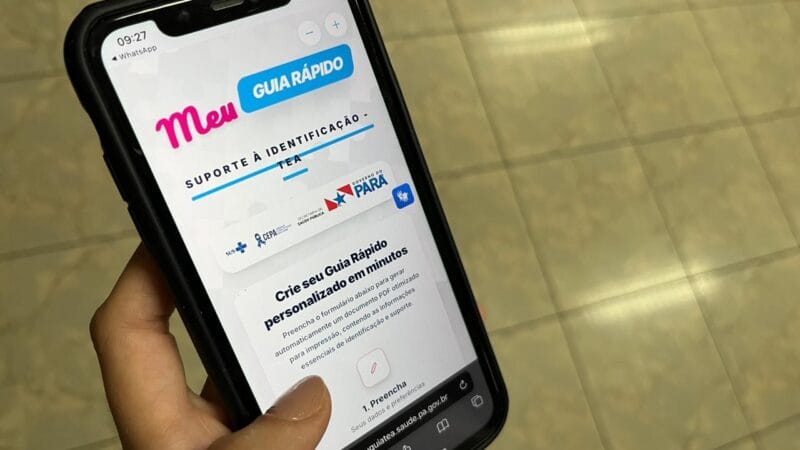 Guia online para inclusão de crianças com autismo no Pará