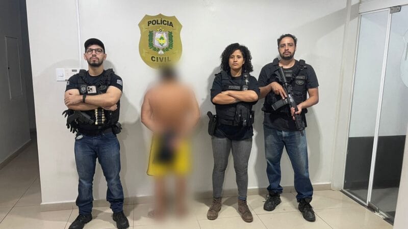Homem preso por tentativa de feminicídio no AP