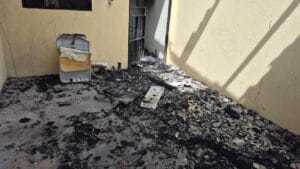 Incêndio causado por Curto-circuito em ventilador em Boa Vista