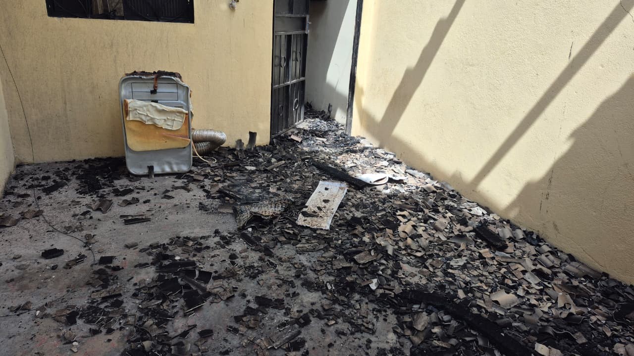 Incêndio causado por Curto-circuito em ventilador em Boa Vista