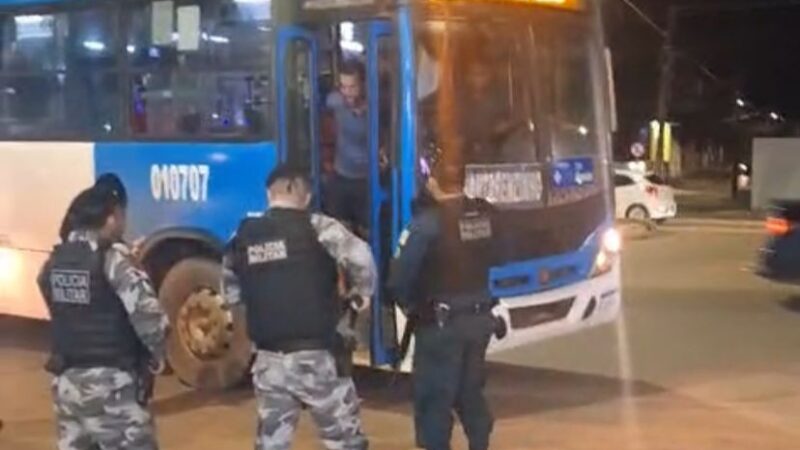 Homem preso após tentativa de assalto a ônibus em Santarém