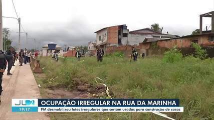 Polícia Militar Desmantela Ocupação Irregular na Rua da Marinha em Belém Após Inauguração da COP 30