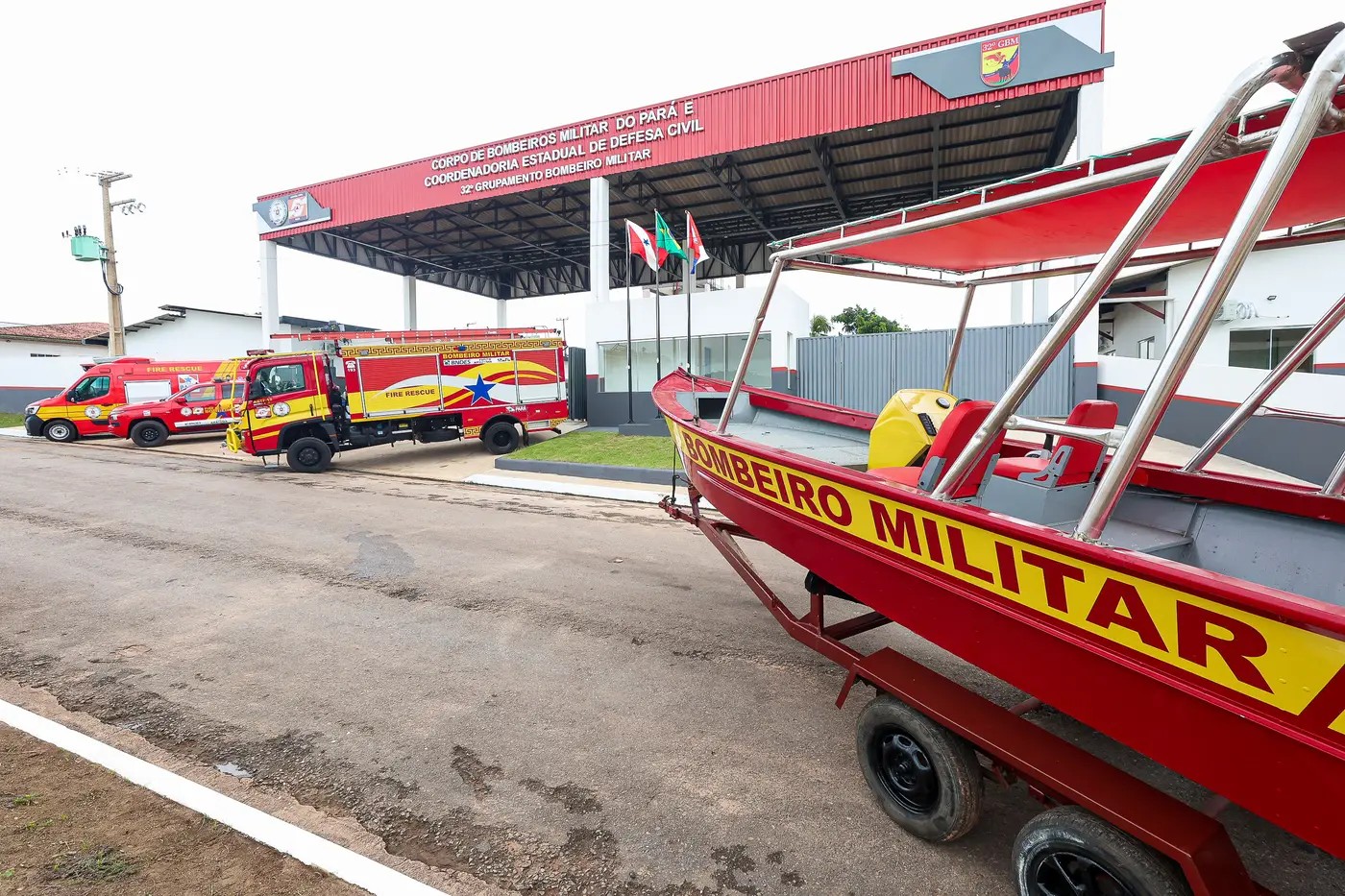 Novo quartel do Corpo de Bombeiros é inaugurado em Almeirim