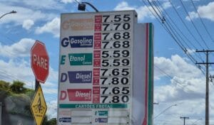 Gasolina em Boa Vista atinge R$ 7,55 após novo aumento