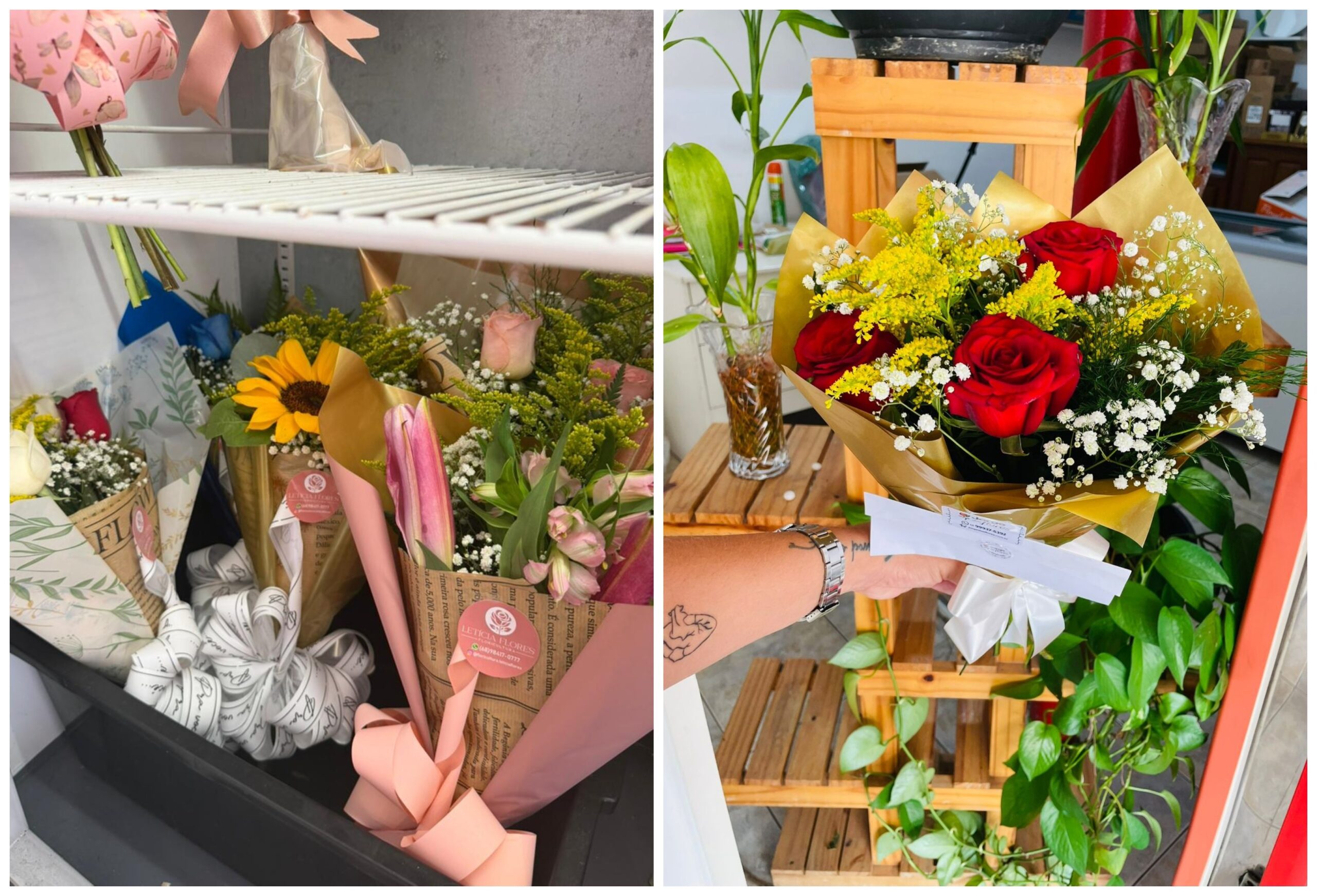 Flores continuam a ser a escolha favorita para o Dia da Mulher em Rio Branco