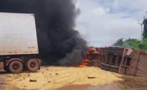 Tragédia na BR-163: Acidente entre carreta e caminhão resulta em morte em Itaituba