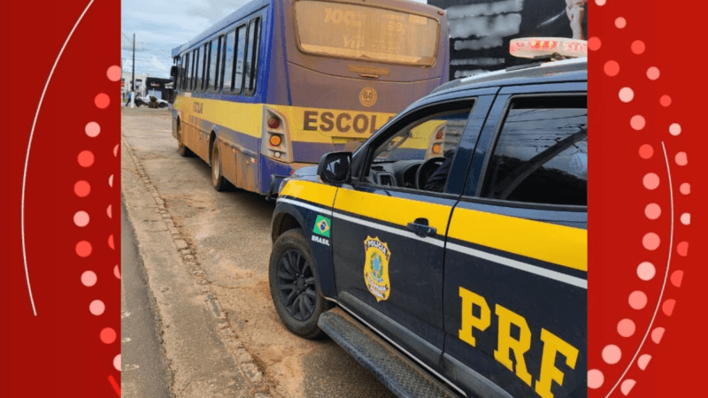 Motorista Abandona Crianças em Ônibus Escolar Após Abordagem Policial em RO