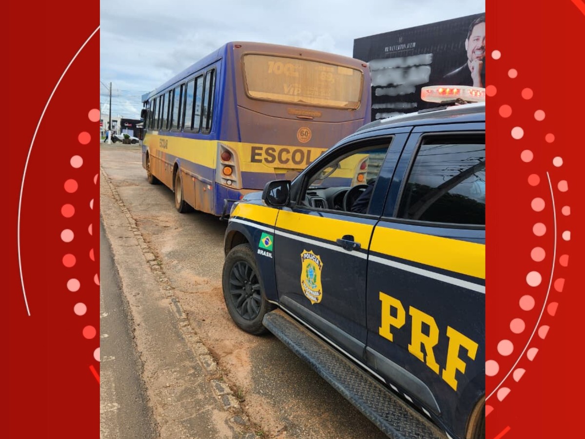 Motorista Abandona Crianças em Ônibus Escolar Após Abordagem Policial em RO