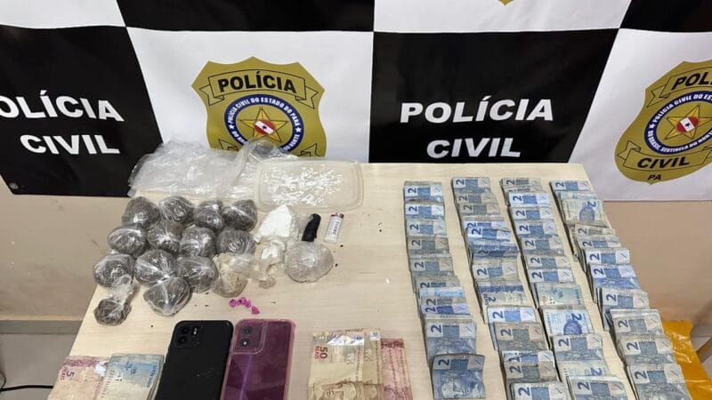 Polícia Civil do Pará Realiza Prisão de Três Suspeitos por Tráfico de Drogas em Faro