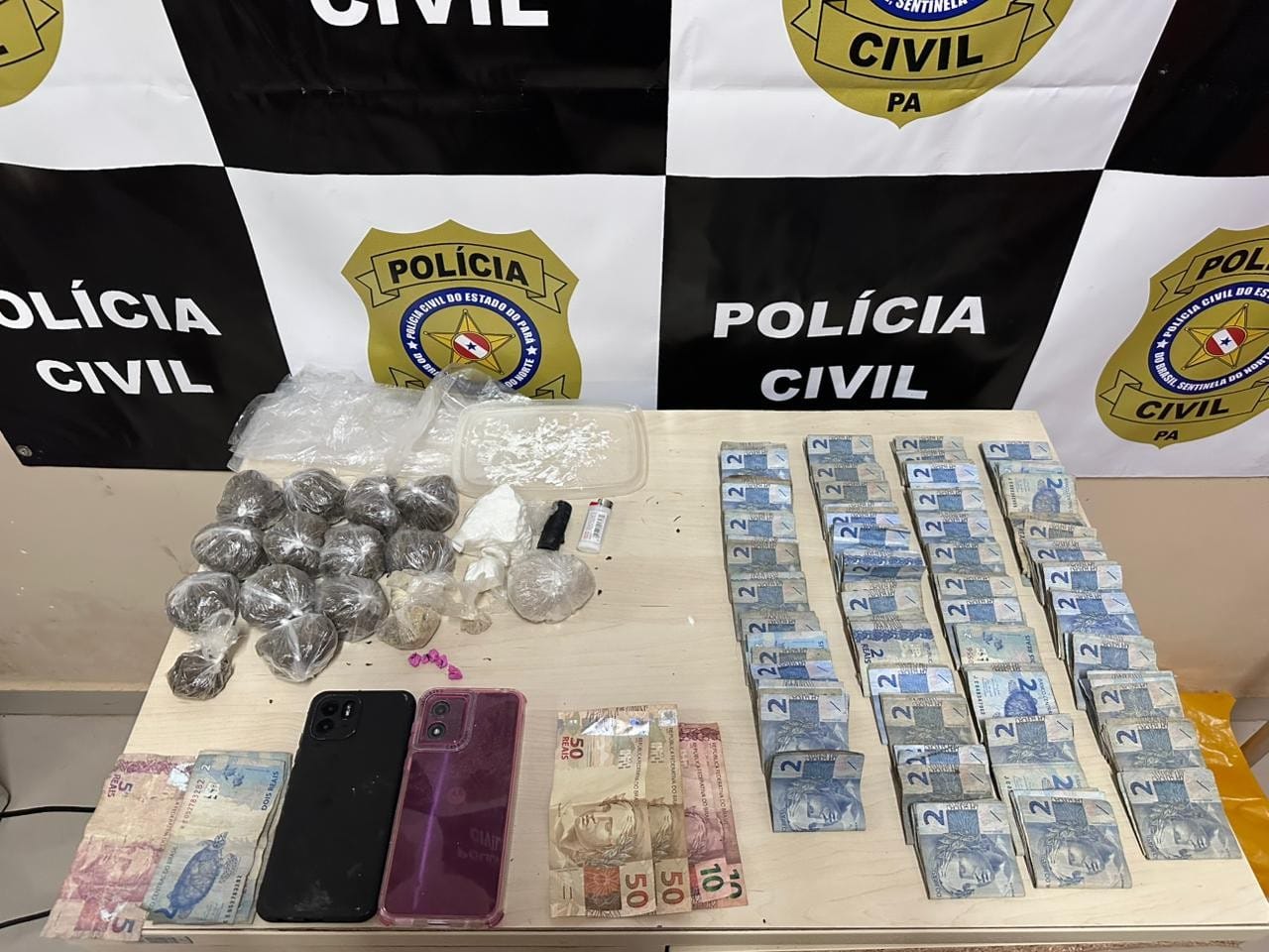 Polícia Civil do Pará Realiza Prisão de Três Suspeitos por Tráfico de Drogas em Faro
