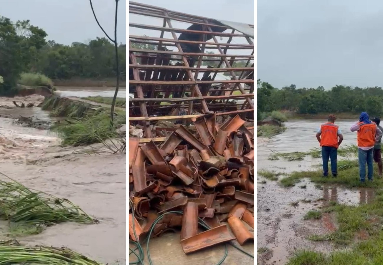 Desastres Naturais no Tocantins: Rompimento de Represa e Chuvas Intensificam Estragos em Cangas