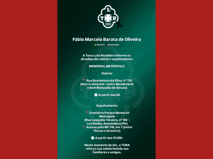 Luto na Tuna Luso: Fábio Barata é Velado em Belém Após Trágico Acidente