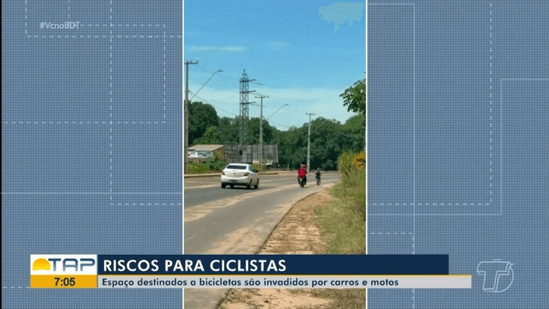Ciclistas em Santarém Enfrentam Riscos Devido a Desrespeito em Ciclofaixas
